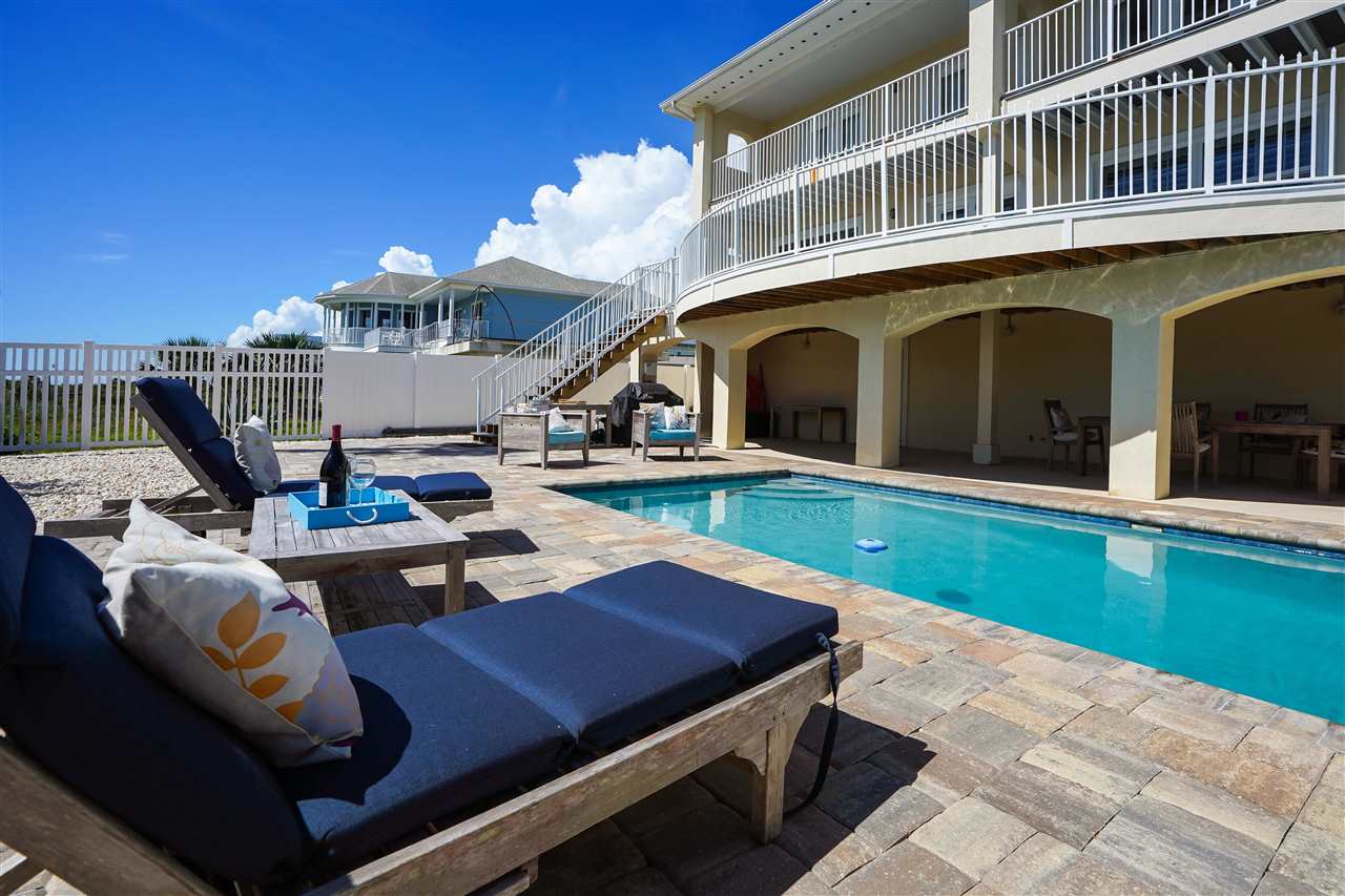 5072 Atlantic View St. Augustine, FL 32080 - Photo 5 of 40 a view of a patio with swimming pool table and chairs