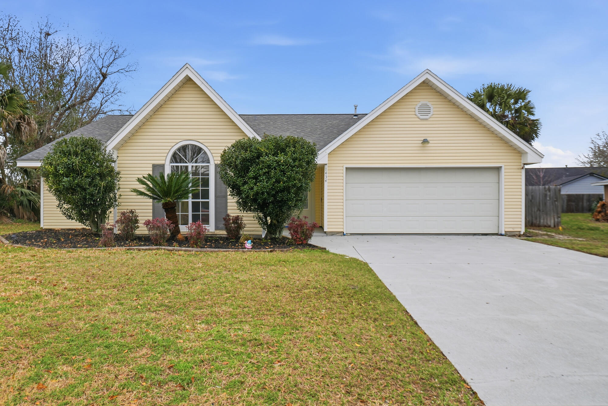1434 Santa Anita Drive Lynn Haven, FL 32444 - Photo 1 of 38 a front view of a house with yard