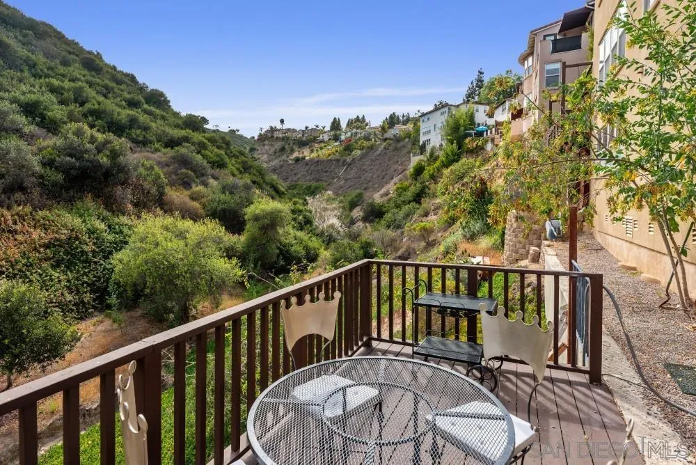 2775 Ridgegate Row La Jolla, CA 92037 - Photo 34 of 59 a view of a balcony with wooden floor