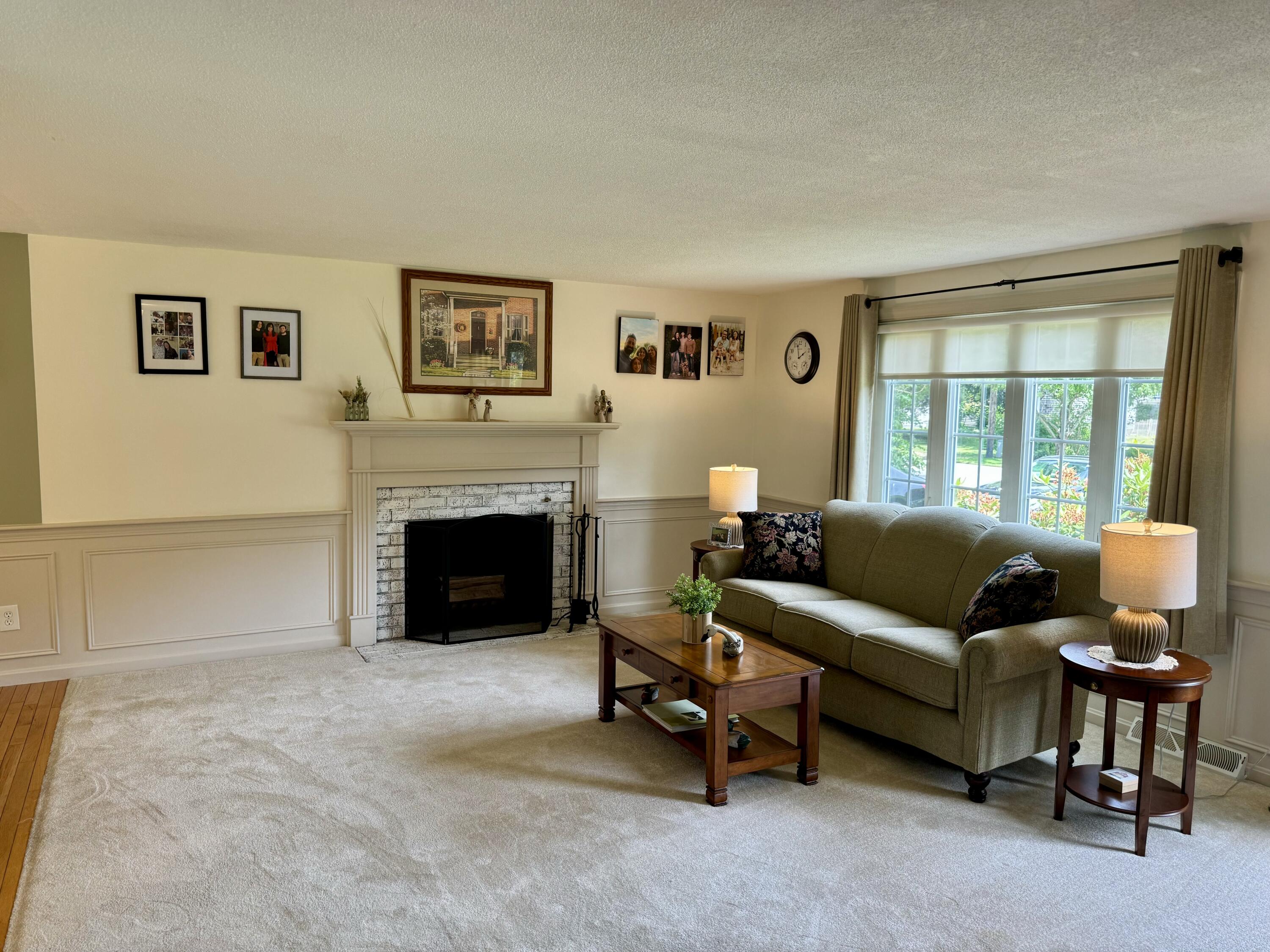 173 Nottingham Drive Centerville, MA 02632 - Photo 6 of 54 living room left to right.White washed f