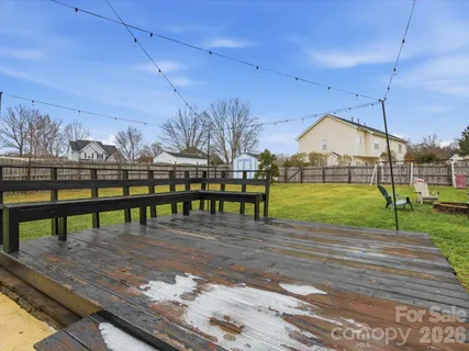 a view of a street with sitting area