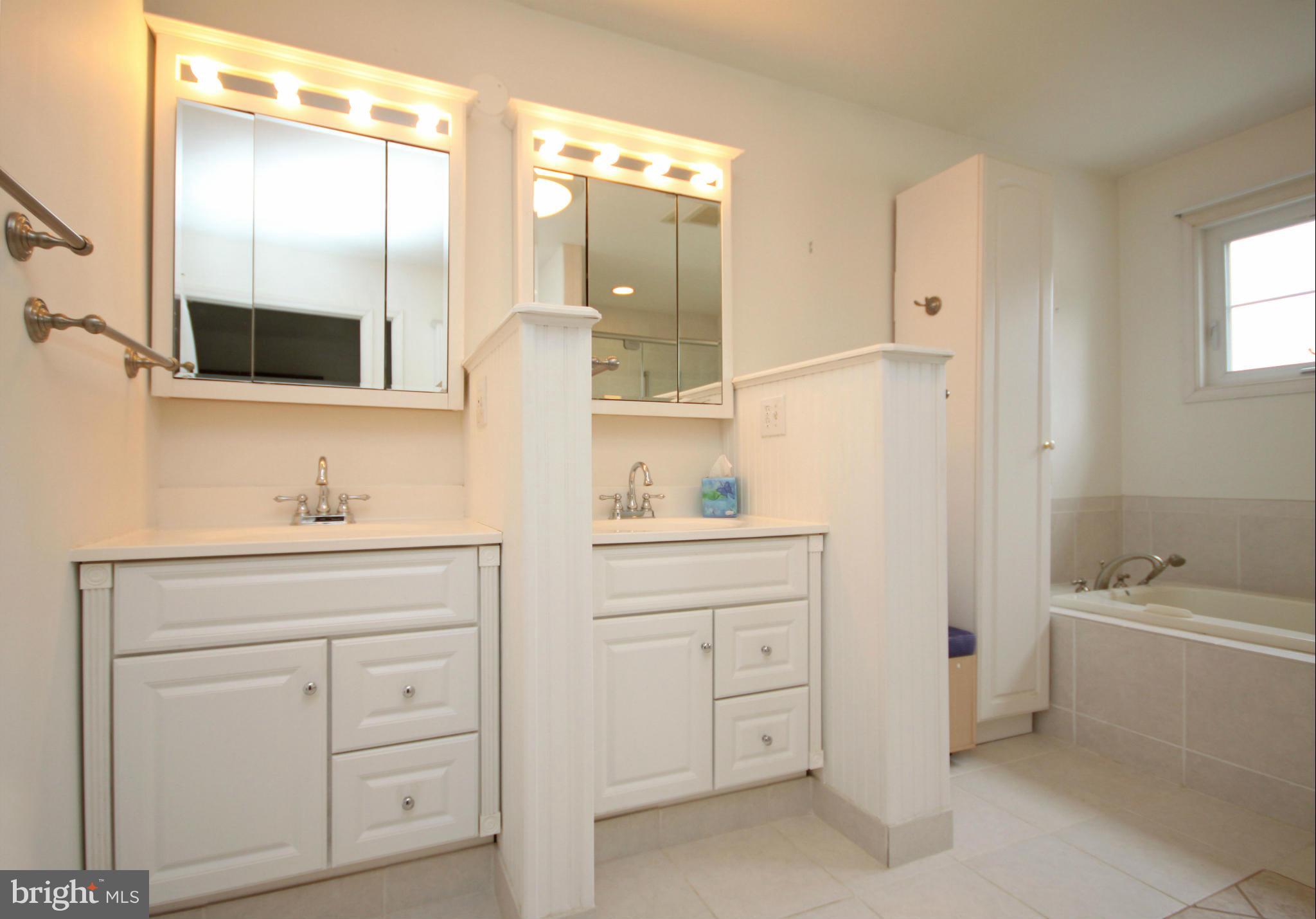9706 Saxony Road Silver Spring, MD 20910 - Photo 12 of 30 Bath (Master) double sink, vanity,cabinet areas