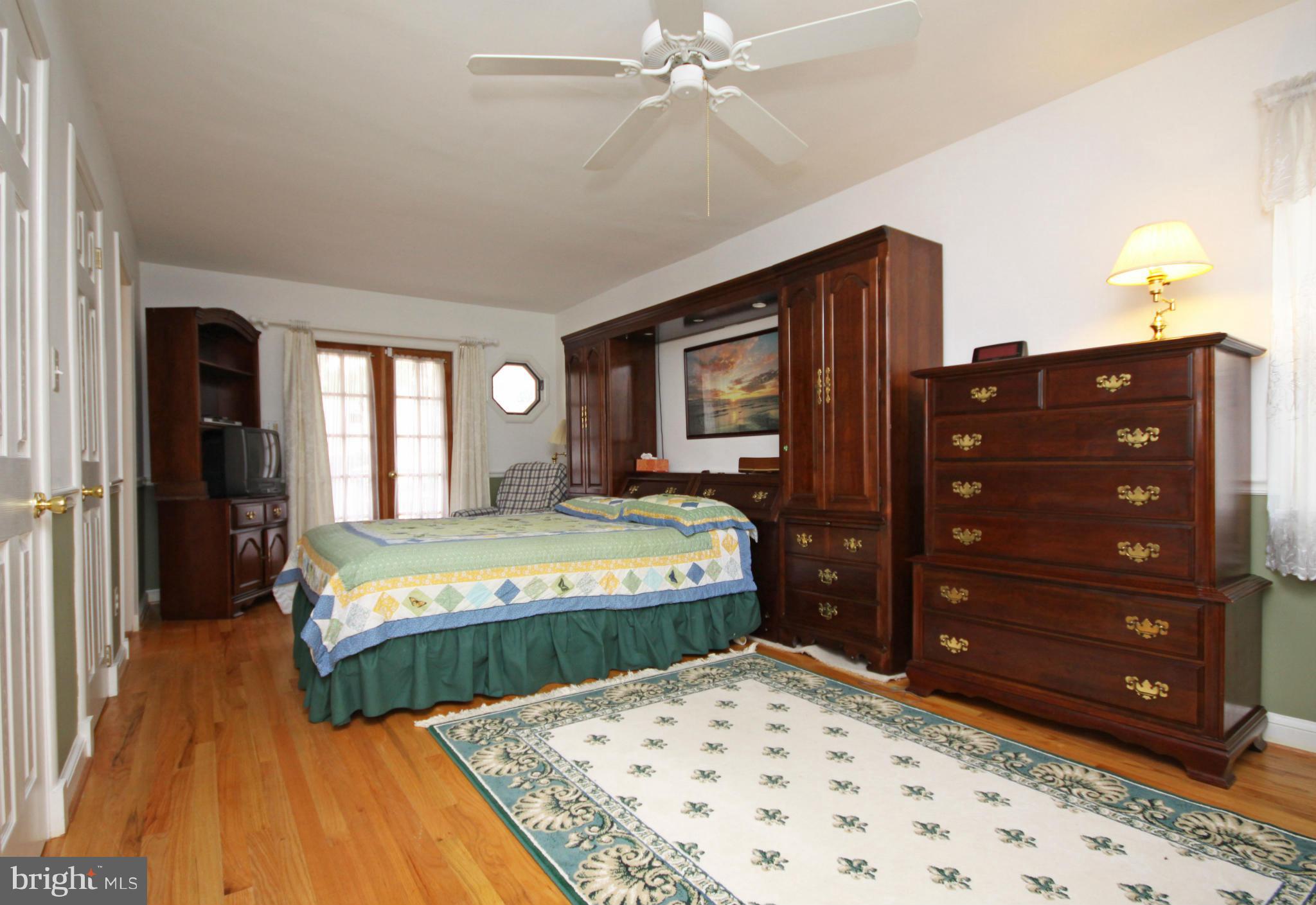 9706 Saxony Road Silver Spring, MD 20910 - Photo 16 of 30 Bedroom (Master) with French doors to porch/deck