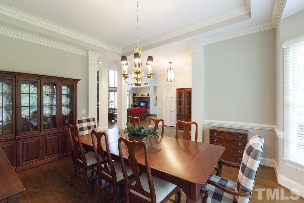 5 Pearse Wynd Road Bahama, NC 27503 - Photo 8 of 25 a view of a dining room with furniture and window