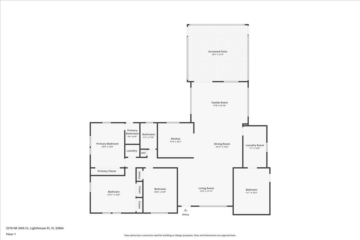 2220 Northeast 34th Court Lighthouse Point, FL 33064 - Photo 37 of 37 01-Floor-1