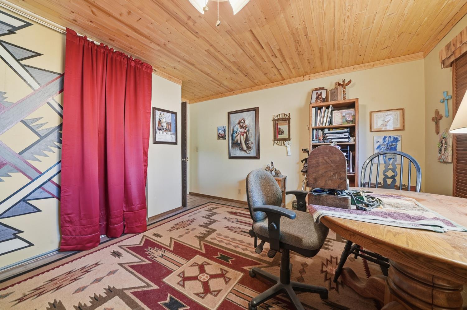 23140 Shake Ridge Road Volcano, CA 95689 - Photo 43 of 81 a view of a dining room with furniture