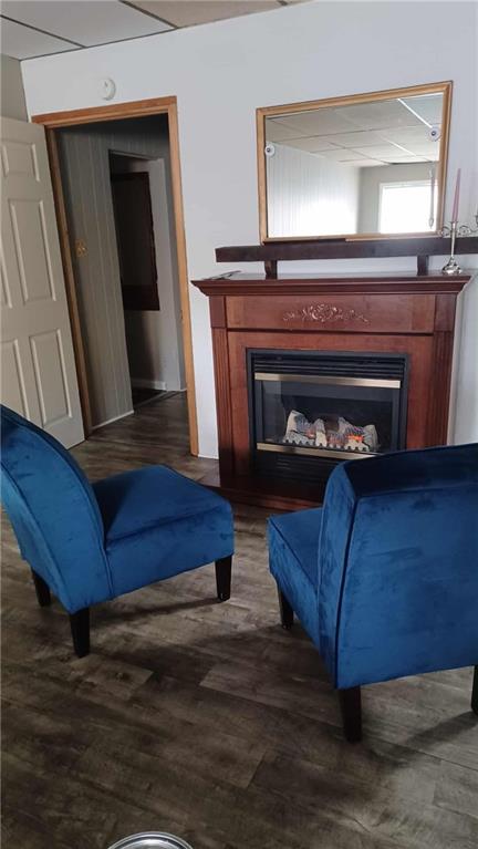 105 19th Street Pittsburgh, PA 15215 - Photo 34 of 40 a living room with furniture and a fireplace