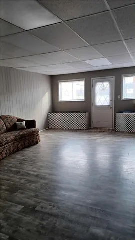 a view of outdoor space with seating