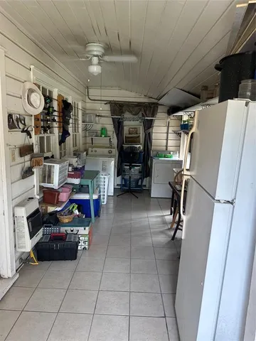 a view of storage and utility room