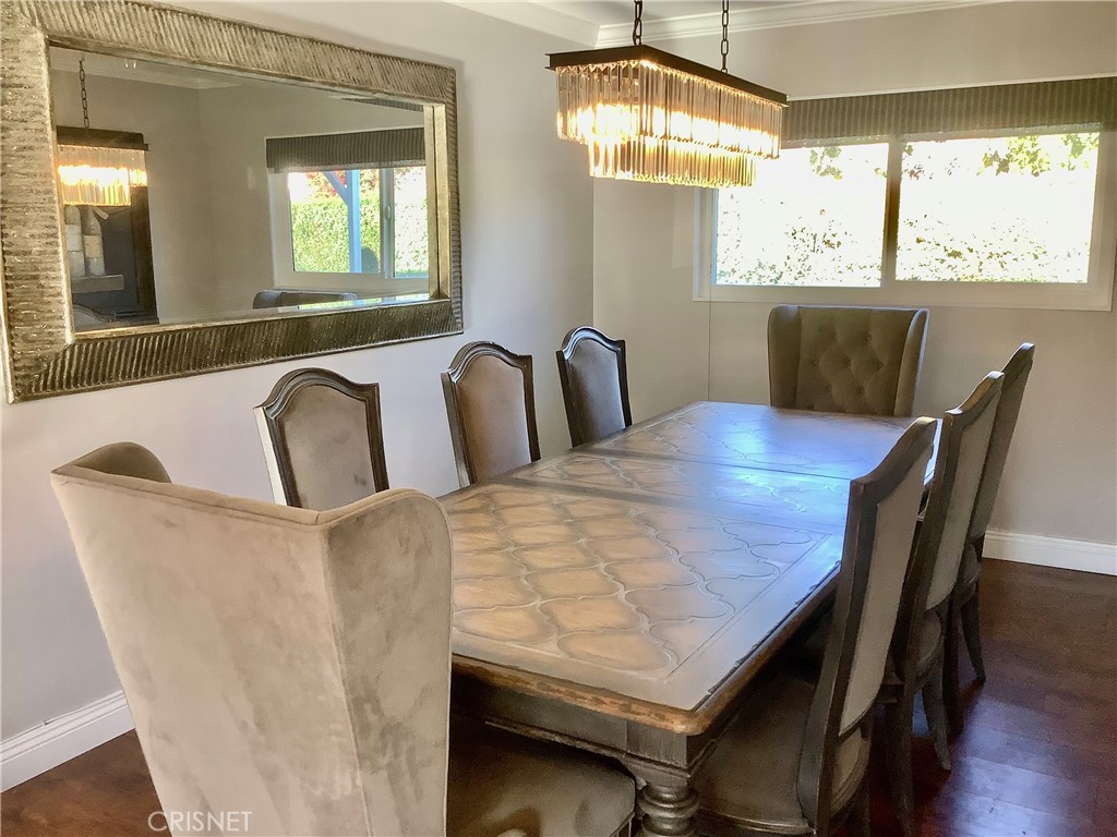 2163 Cheam Avenue Simi Valley, CA 93063 - Photo 17 of 43 a view of a dining room with furniture and window