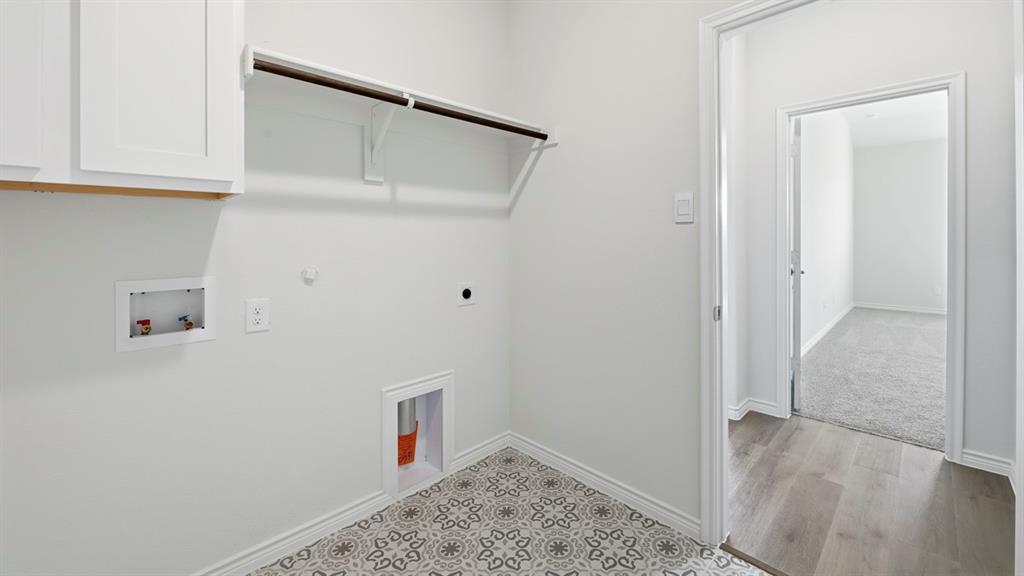 2104 Eugene Street Anna, TX 75409 - Photo 25 of 37 a view of storage and utility room with washer and dryer
