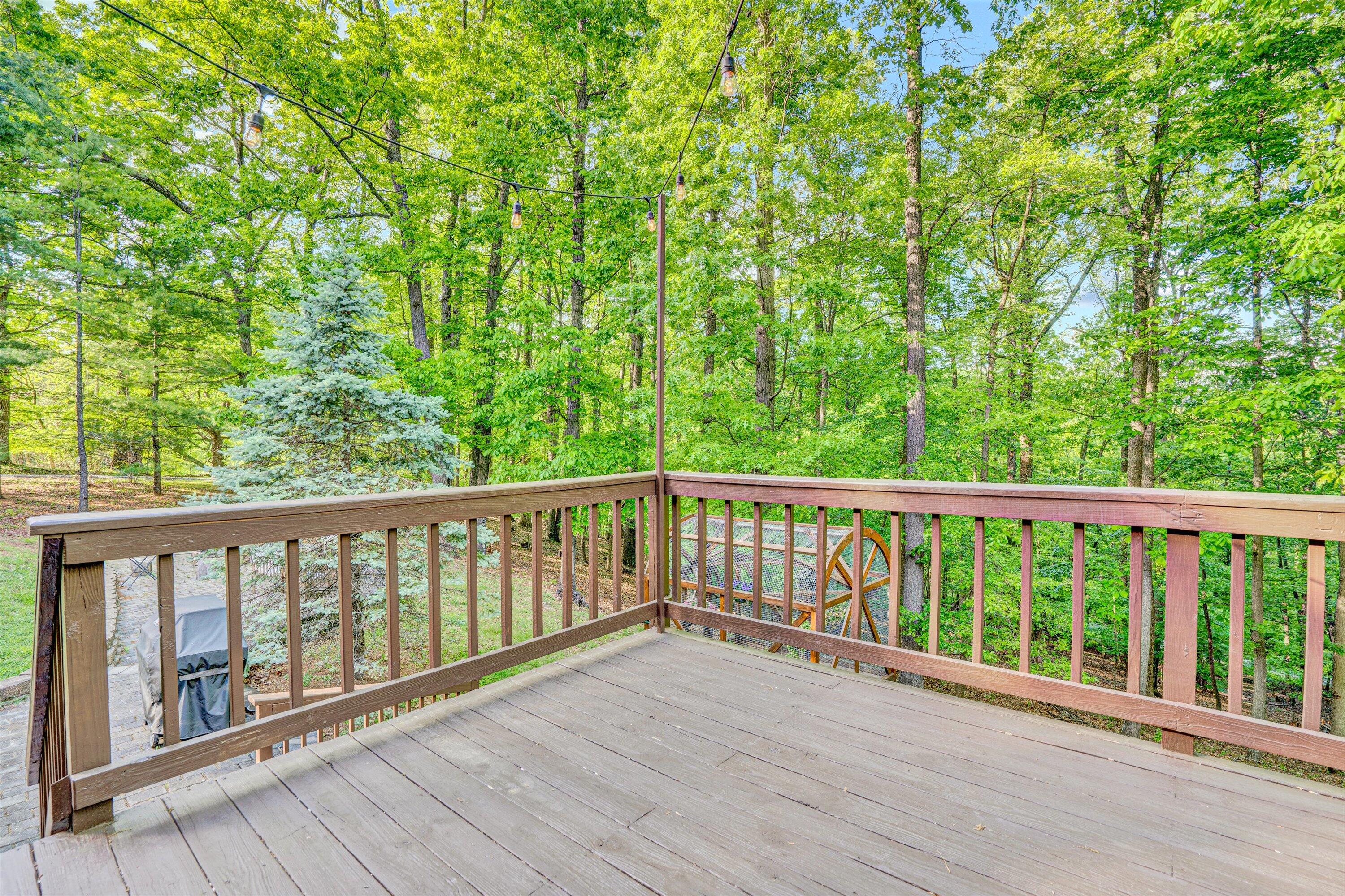 1033 Hickory Falls Road Blue Ridge, VA 24064 - Photo 17 of 52 a view of balcony with deck