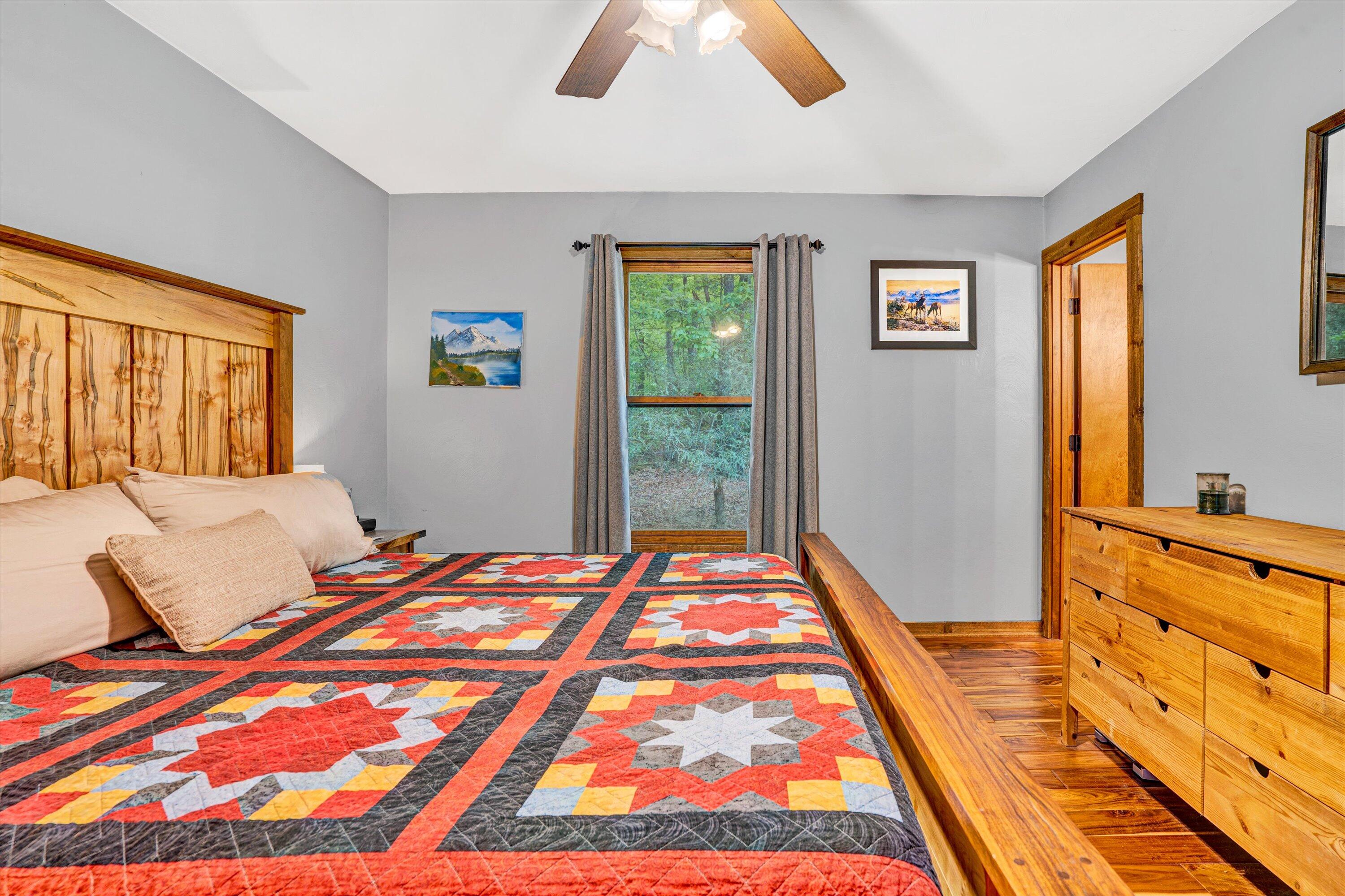 1033 Hickory Falls Road Blue Ridge, VA 24064 - Photo 23 of 52 a bedroom with a bed and a window