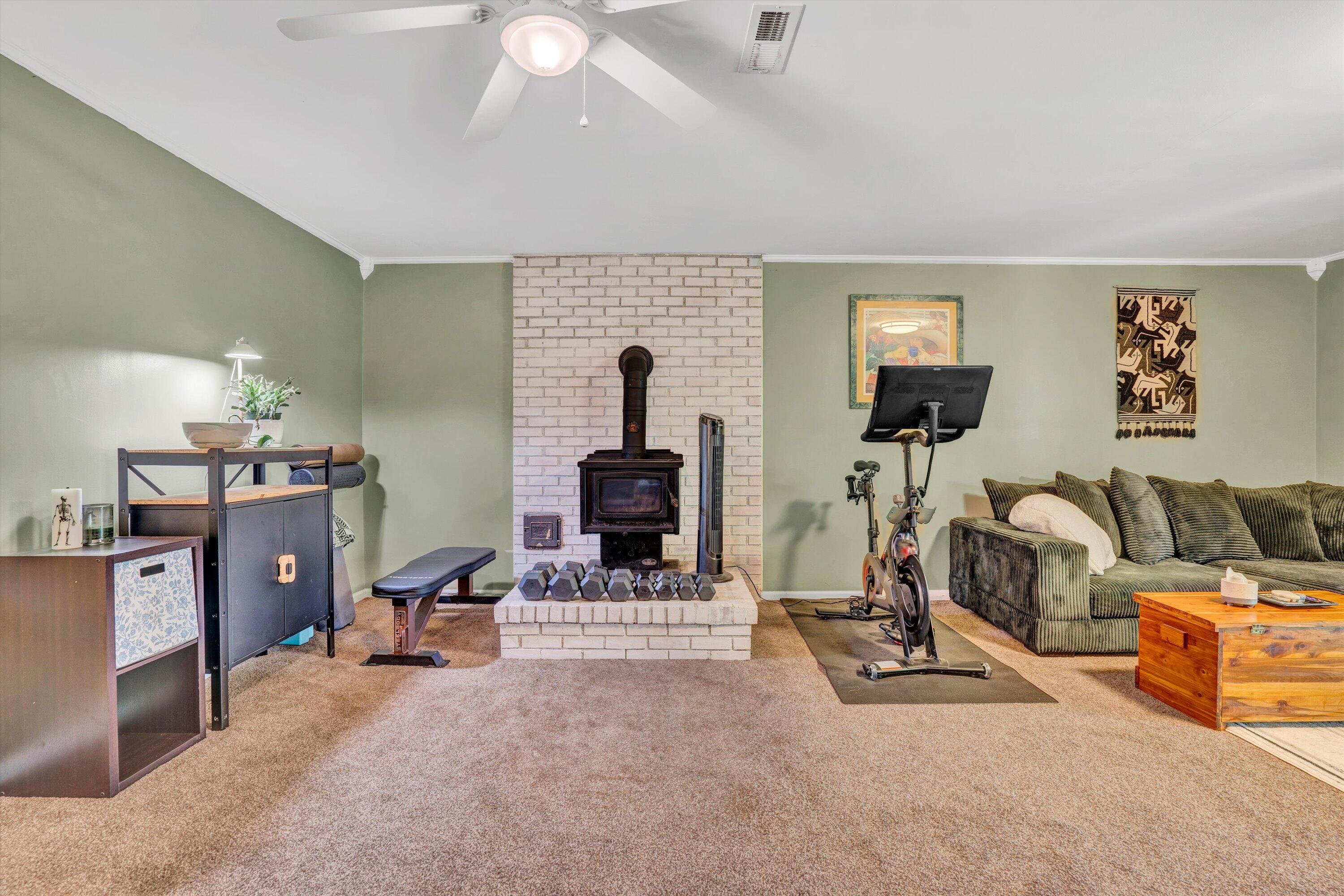 1033 Hickory Falls Road Blue Ridge, VA 24064 - Photo 34 of 52 a view of a livingroom with workspace and a couch
