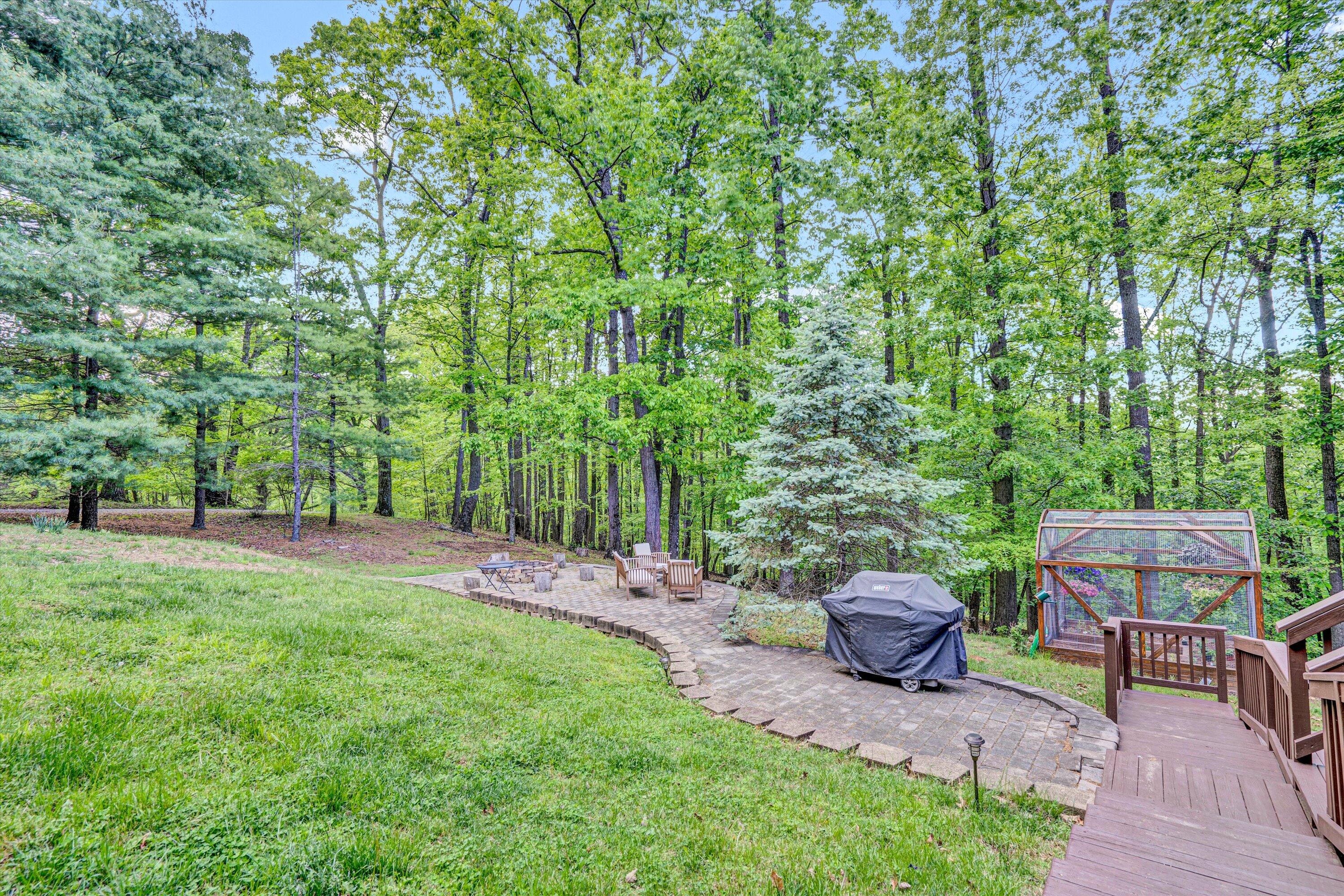 1033 Hickory Falls Road Blue Ridge, VA 24064 - Photo 44 of 52 a view of an outdoor space and yard