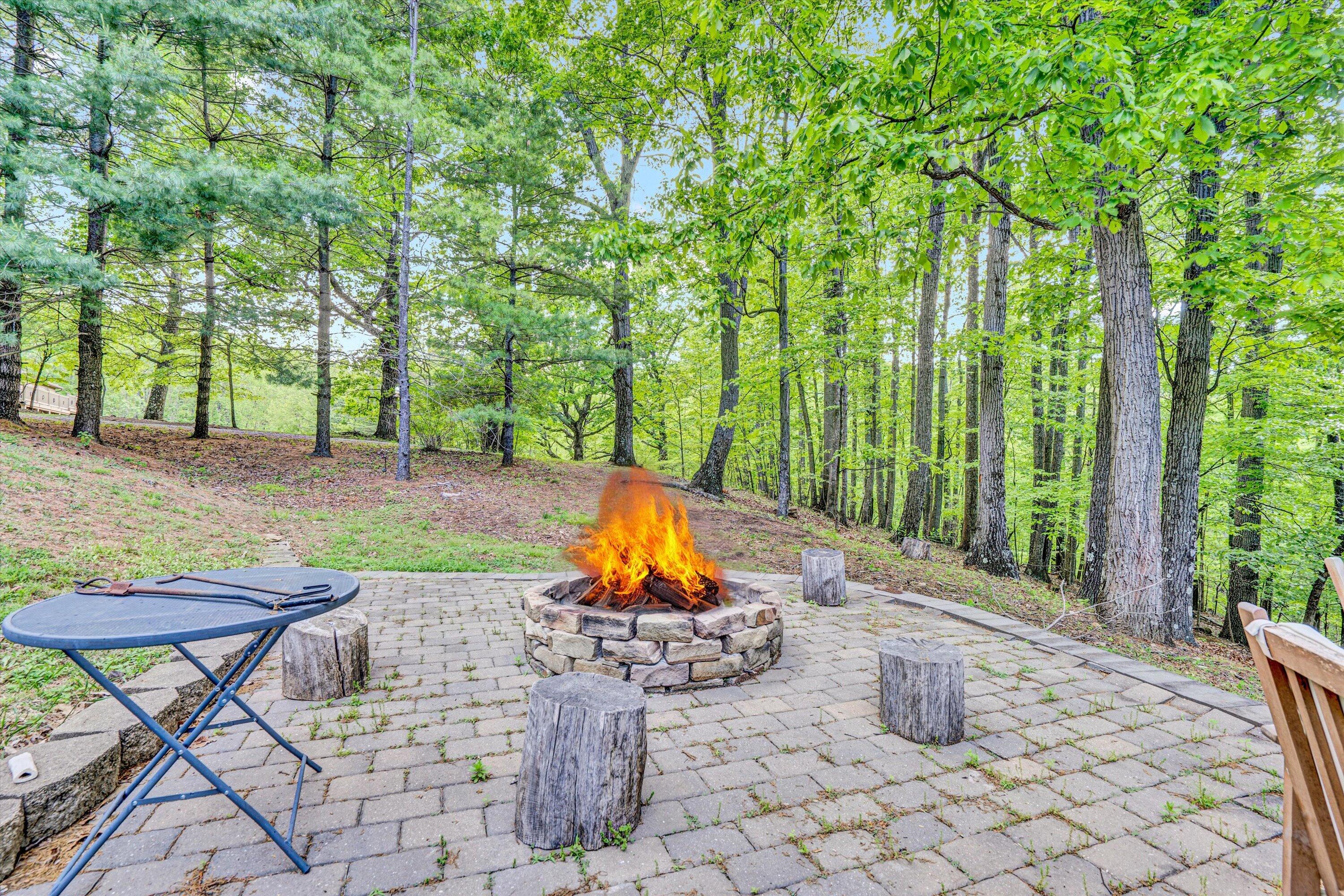 1033 Hickory Falls Road Blue Ridge, VA 24064 - Photo 46 of 52 a view of outdoor space yard and patio