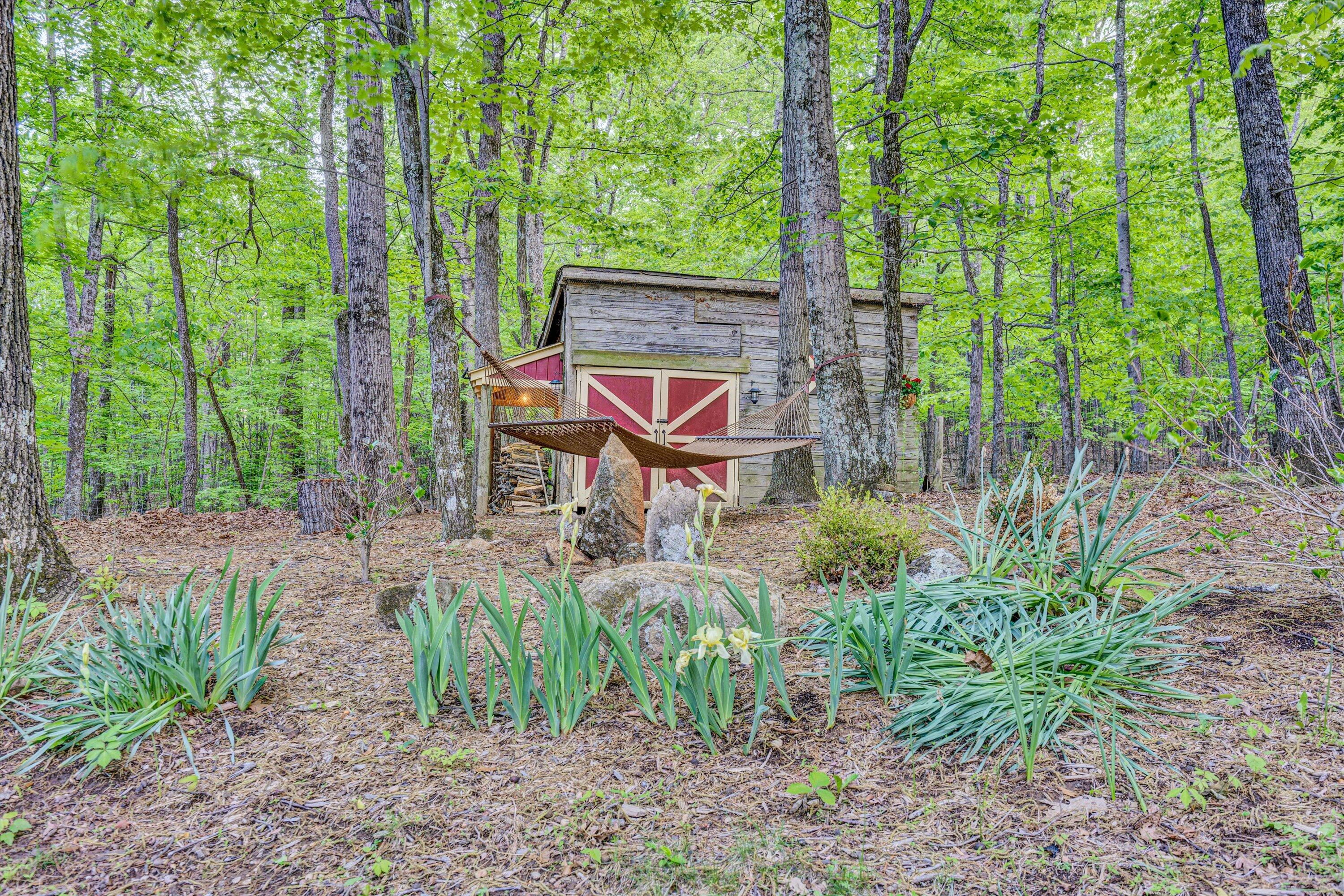 1033 Hickory Falls Road Blue Ridge, VA 24064 - Photo 49 of 52 a sign that is sitting in front of a house