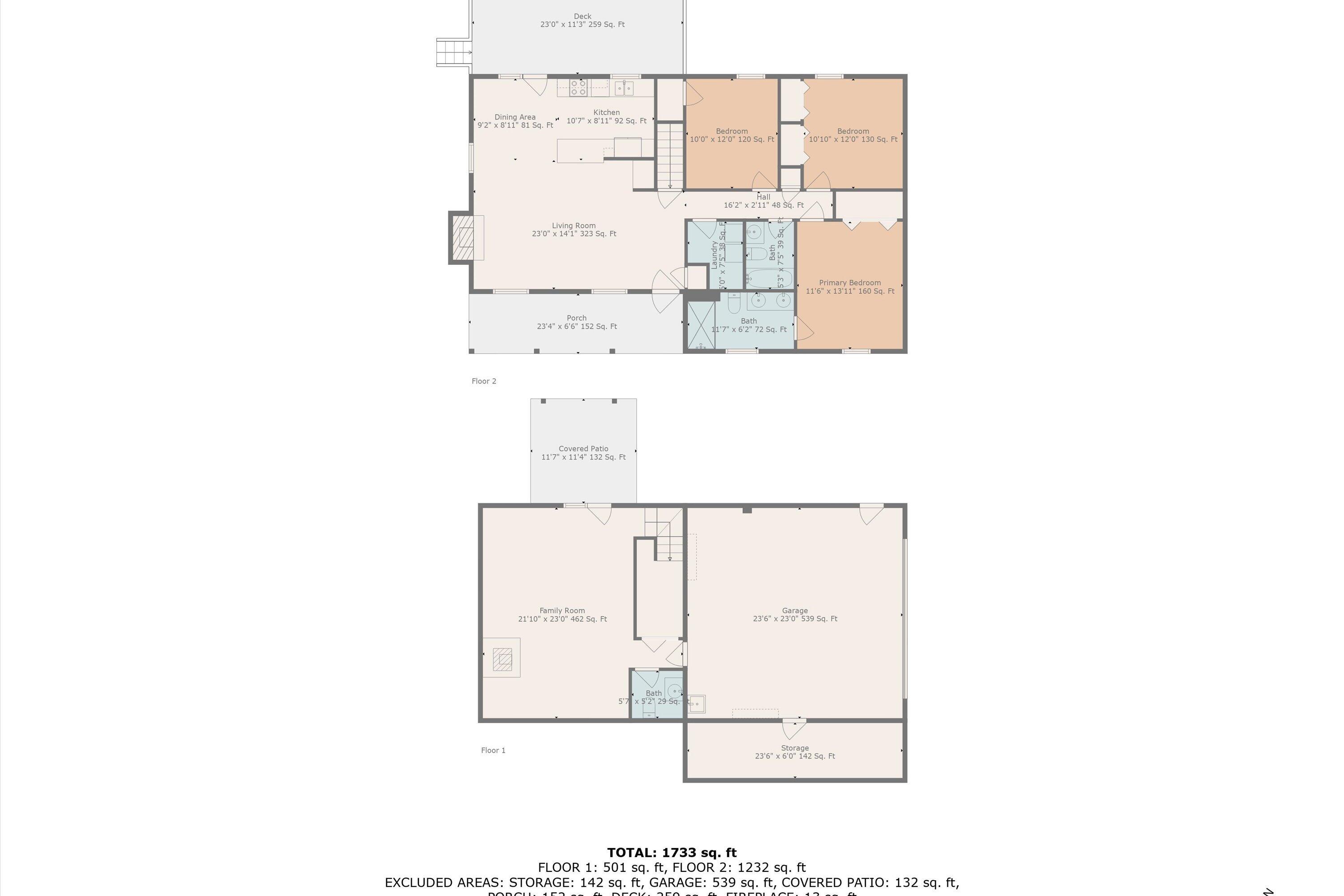 1033 Hickory Falls Road Blue Ridge, VA 24064 - Photo 52 of 52 52-Floor Plan