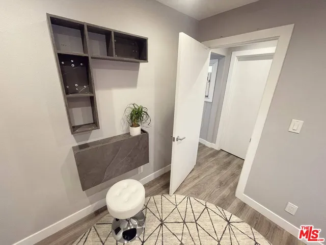 a white bath tub sitting in a bathroom
