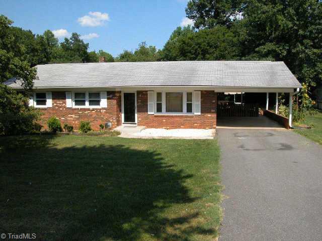 6325 Lochinvar Drive Rural Hall, NC 27045 - Photo 2 of 9 Other. Right side paved drive to 1-car attached carport.