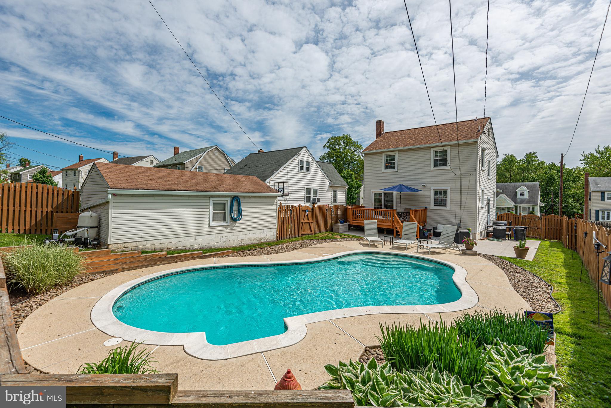 5566 Ashbourne Road Baltimore, MD 21227 - Photo 2 of 54 Rear Yard and Pool