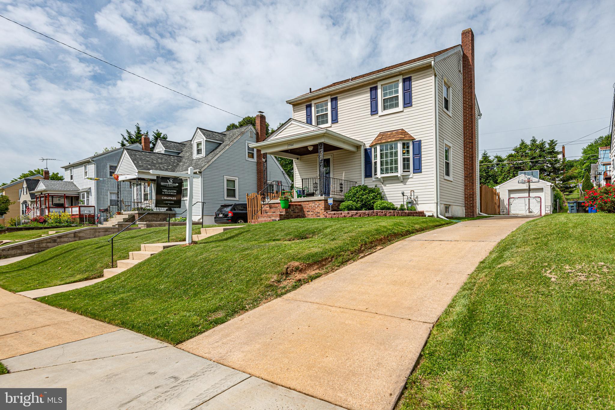 5566 Ashbourne Road Baltimore, MD 21227 - Photo 5 of 54 Front Exterior and Driveway