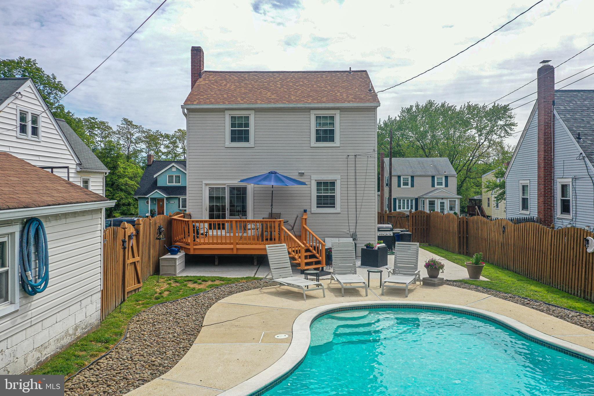 5566 Ashbourne Road Baltimore, MD 21227 - Photo 42 of 54 Deck and Pool