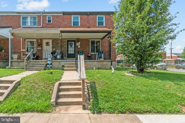 a view of a patio with a garden