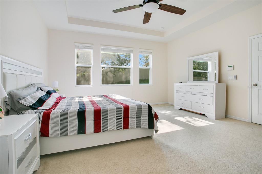 4918 Wildwood Pointe Road Winter Garden, FL 34787 - Photo 11 of 33 a spacious bedroom with a bed and a cabinets