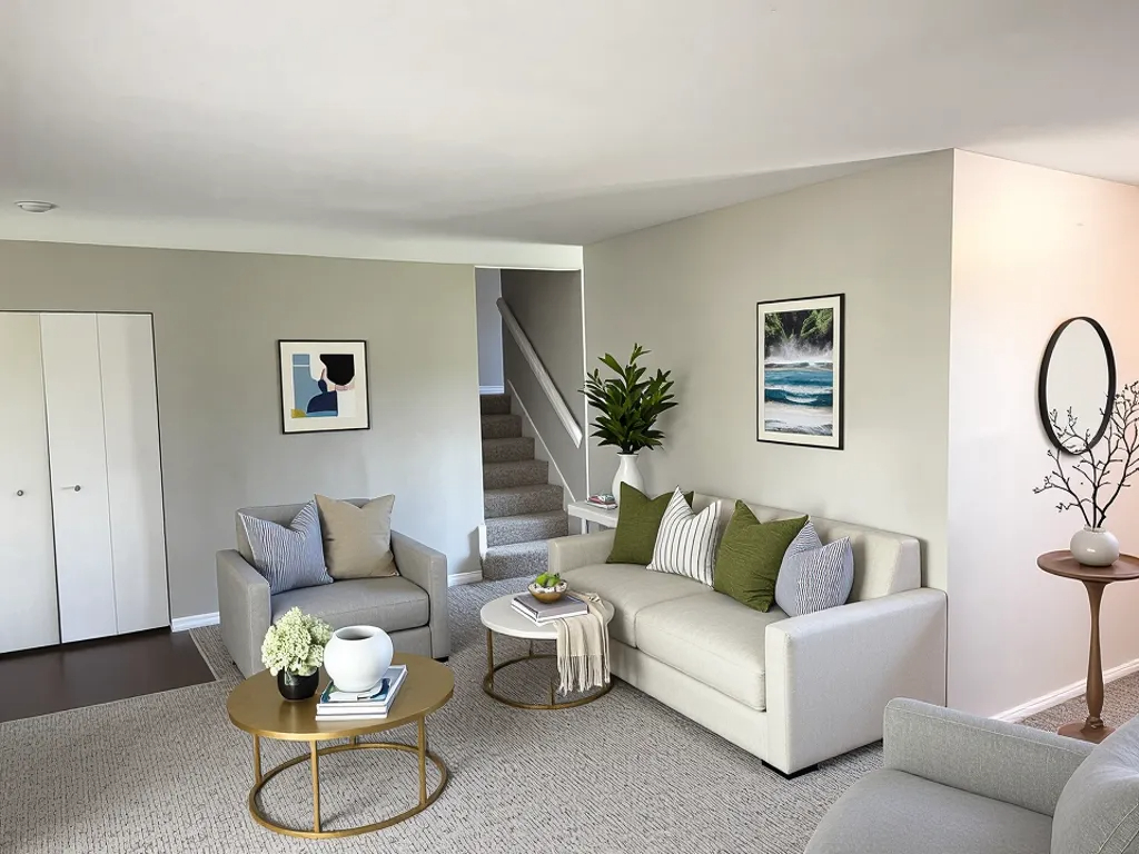 22526 Clarendon Avenue Richton Park, IL 60471 - Photo 2 of 20 a living room with furniture and a potted plant