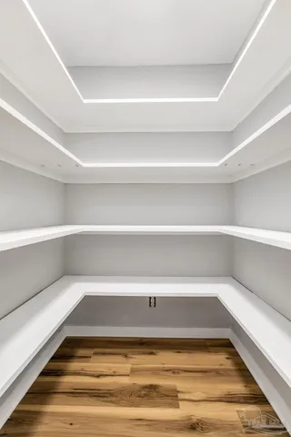 wooden floor in an empty room