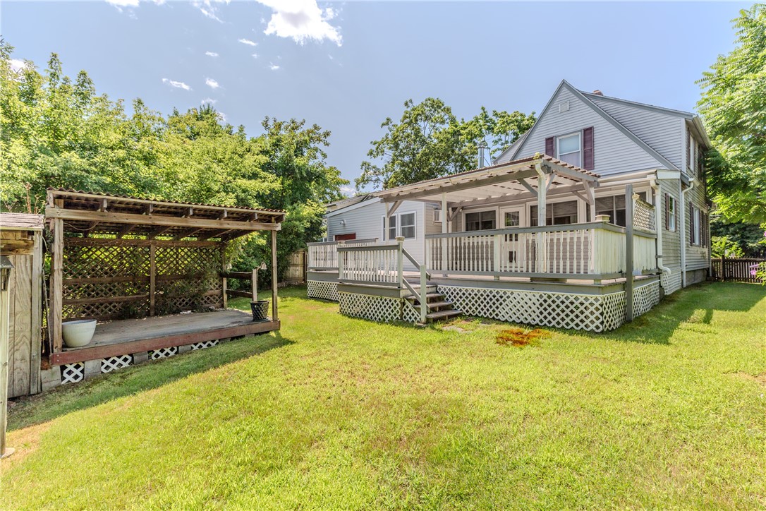 1598 West Shore Road Warwick, RI 02889 - Photo 18 of 24 Exterior rear with deck