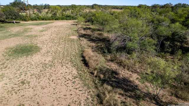 a view of a green field