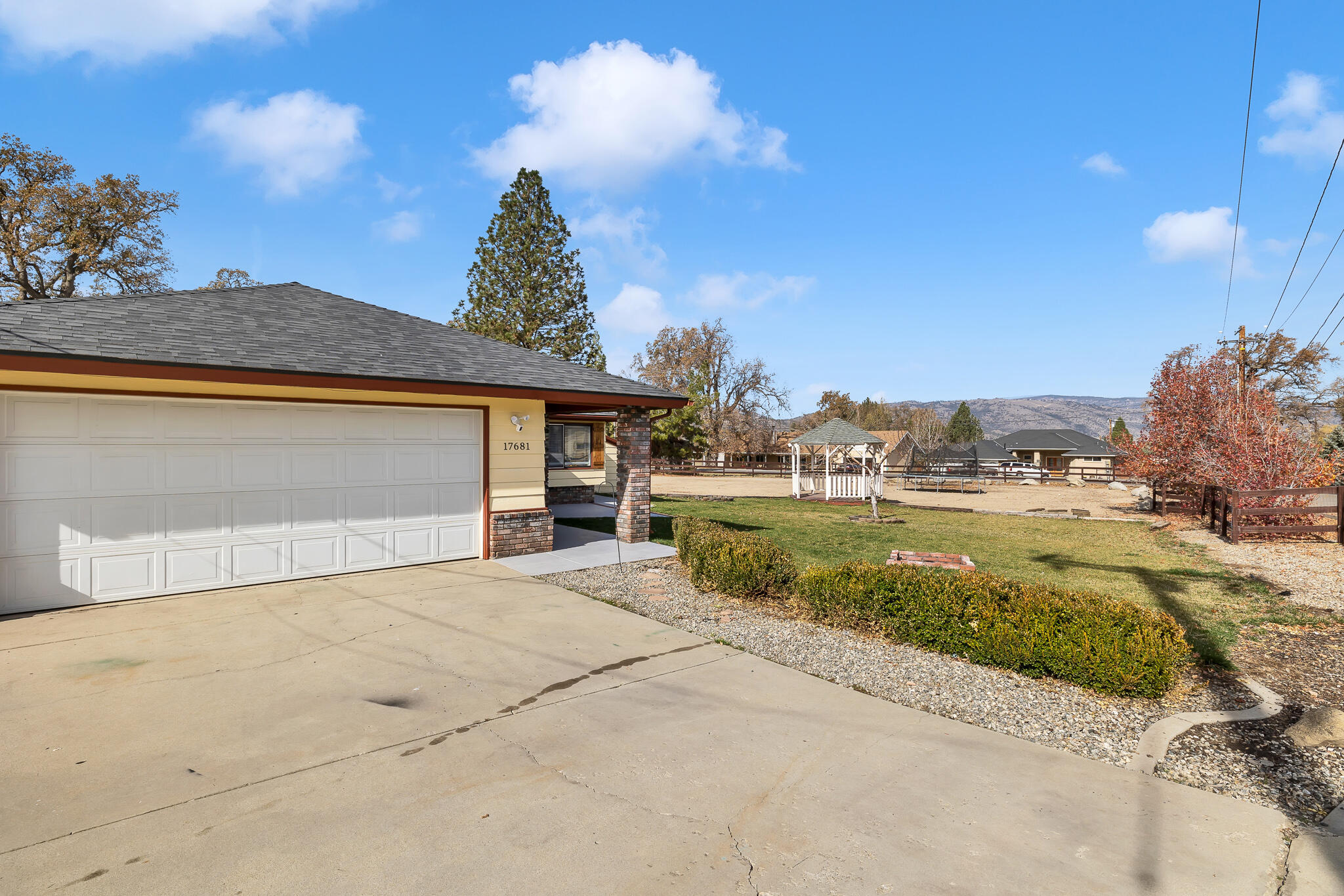 17681 Busher Way Tehachapi, CA 93561 - Photo 25 of 54 a view of house with outdoor space and sitting area