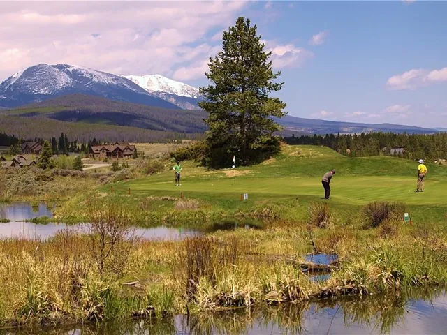 an outdoor space with patio