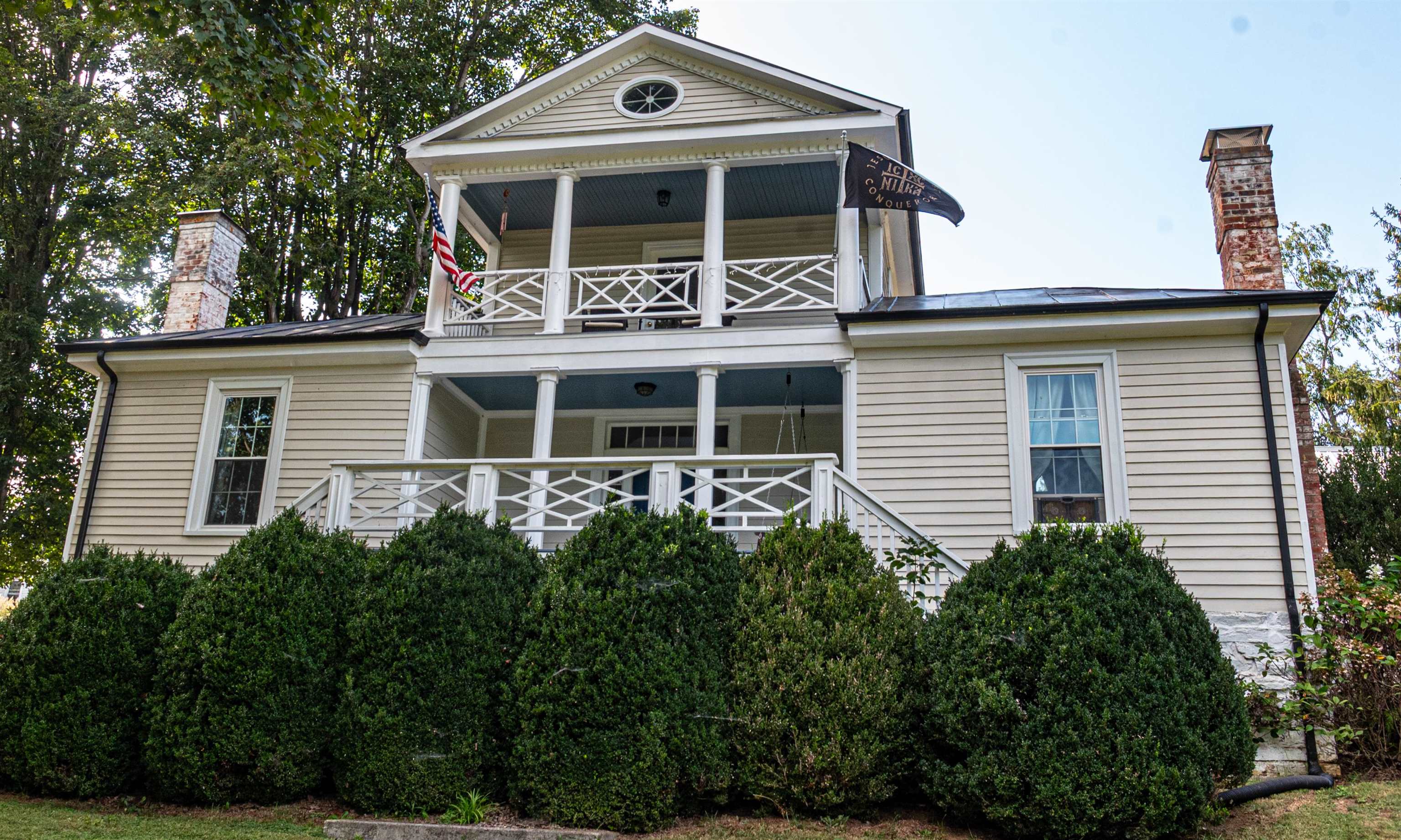 19 Mt Hermon Road Middlebrook, VA 24459 - Photo 14 of 70 a front view of a house with a garden
