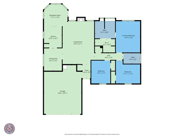 a picture of a bathroom with mirror