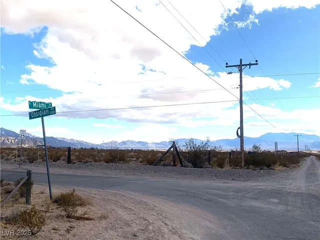 $250,000 | 8.91-ac 8.91-ac On Obsidian & Miami Avenue, Sandy Valley, NV 89019