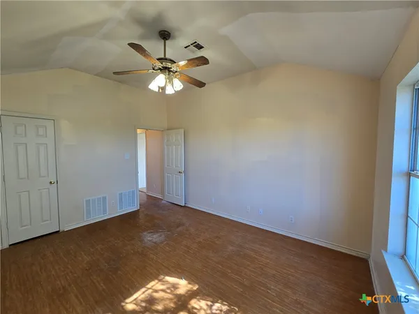 wooden floor in an empty room