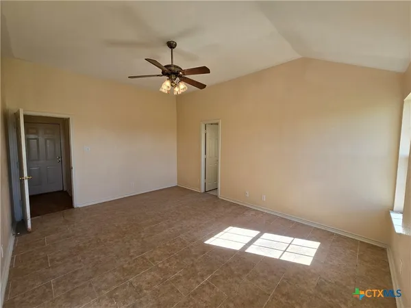 a view of empty room