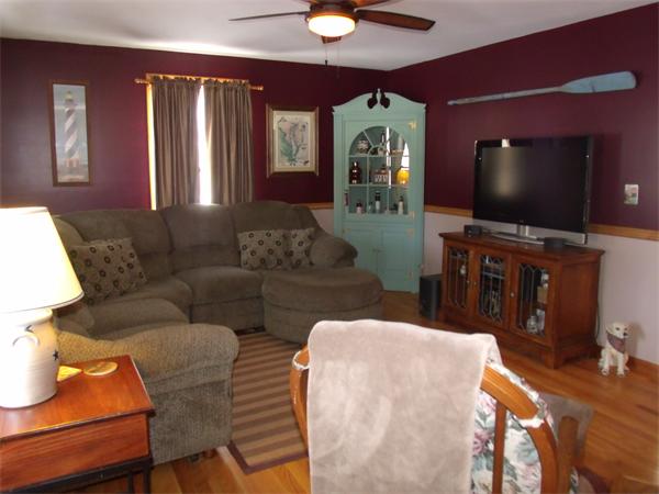 287 Wales Road Monson, MA 01057 - Photo 4 of 30 a living room with furniture and a flat screen tv
