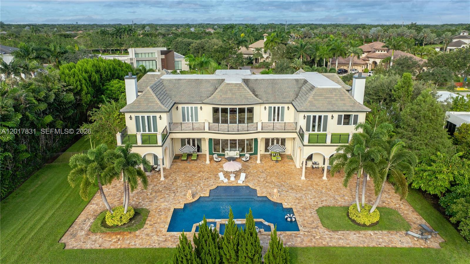 2951 Lake Ridge Lane Weston, FL 33332 - Photo 51 of 64 an aerial view of a house