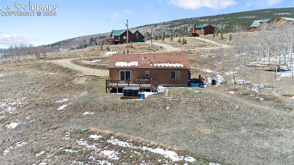 3156 High Creek Road Fairplay, CO 80440 - Photo 5 of 21 a view of a building with a road