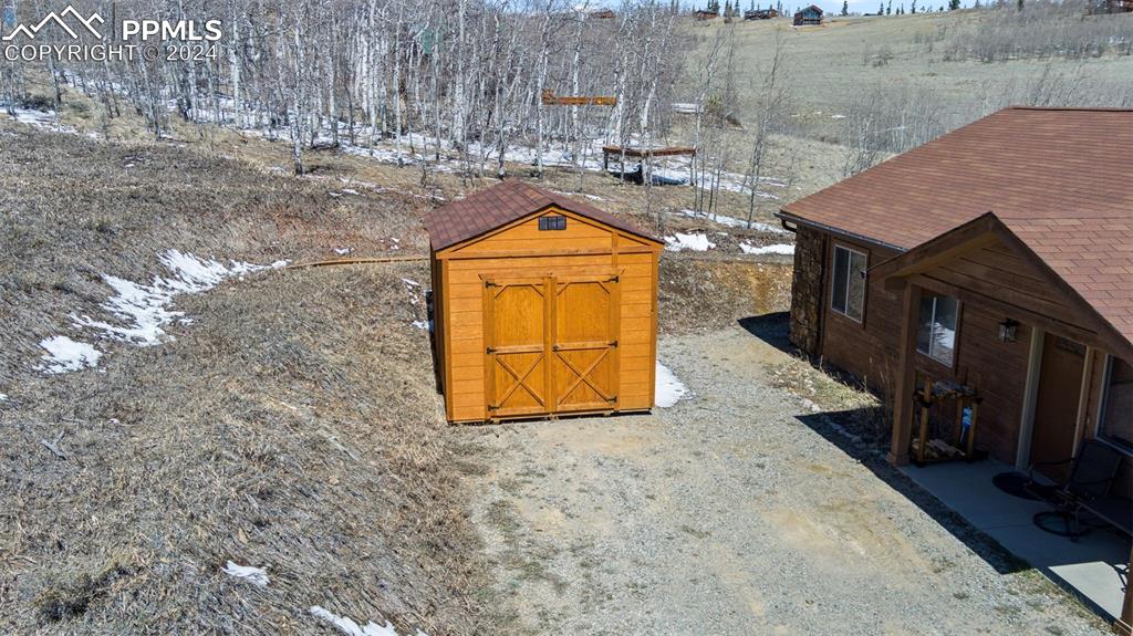 3156 High Creek Road Fairplay, CO 80440 - Photo 8 of 21 a view of a house with a outdoor space