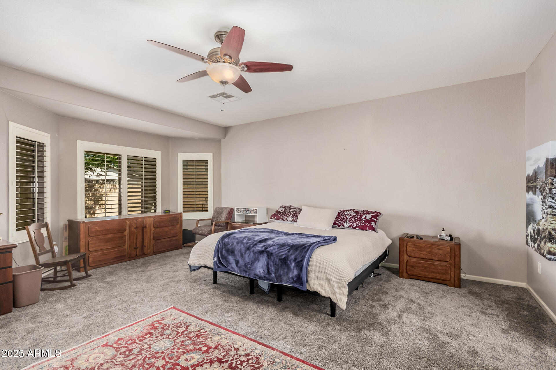 108 East Ridgeview Trail Casa Grande, AZ 85122 - Photo 15 of 34 a living room with a bed furniture and a window