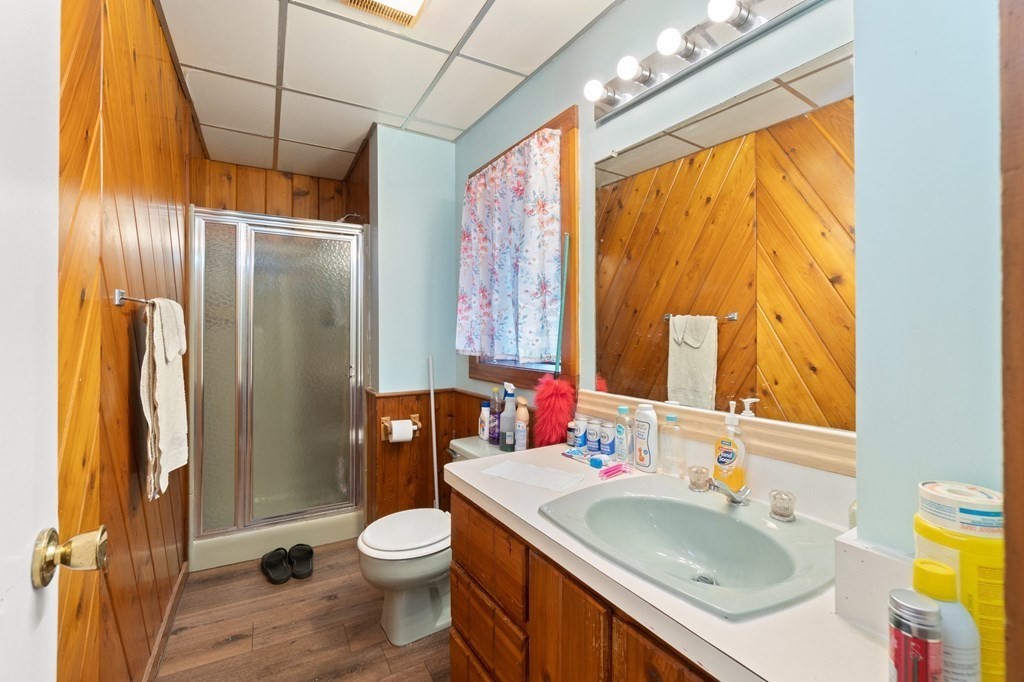 48 Danforth Street Taunton, MA 02780 - Photo 8 of 42 a bathroom with a sink toilet and shower
