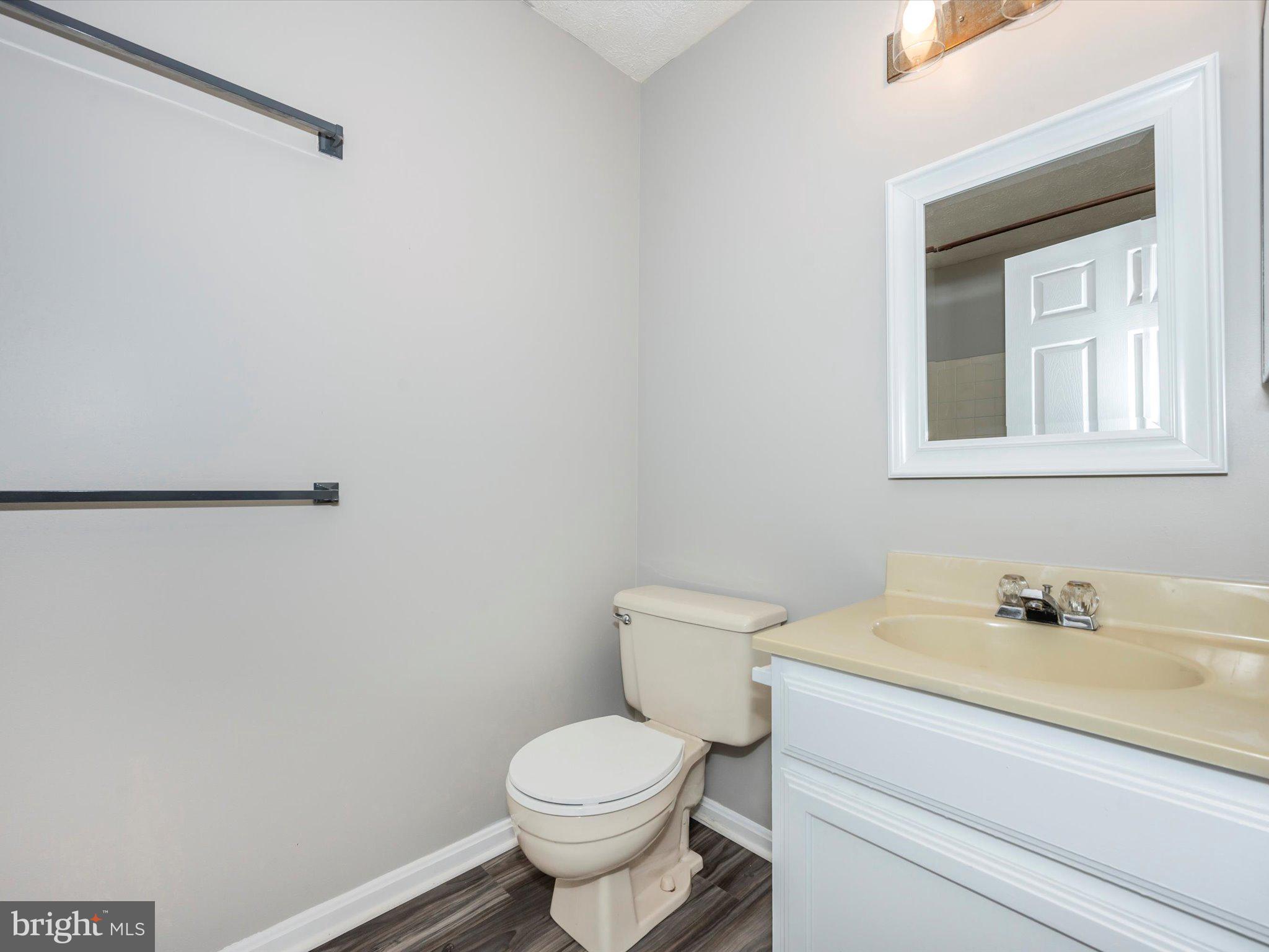 2112 Whitehall Road, Unit 2C Frederick, MD 21702 - Photo 31 of 59 a bathroom with a sink a toilet and mirror