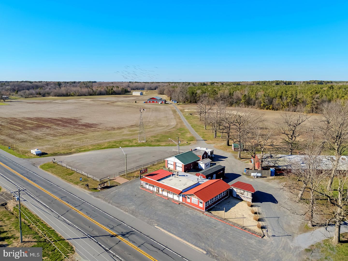 13203 Seashore Highway Georgetown, DE 19947 - Photo 4 of 17 an aerial view of residential houses with outdoor space