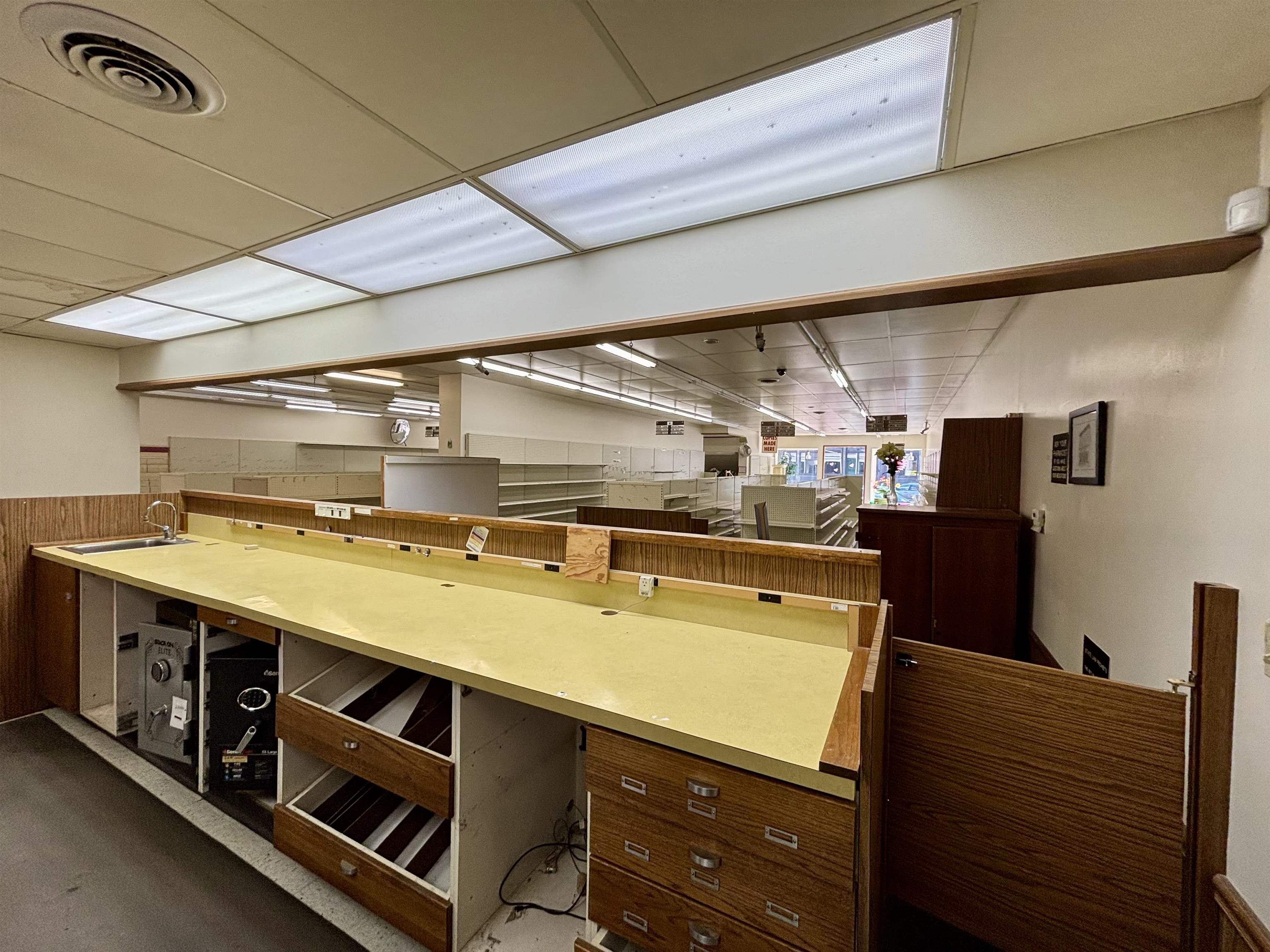 101 West Market Street Mount Carroll, IL 61053 - Photo 9 of 26 a view of a room with storage and utility