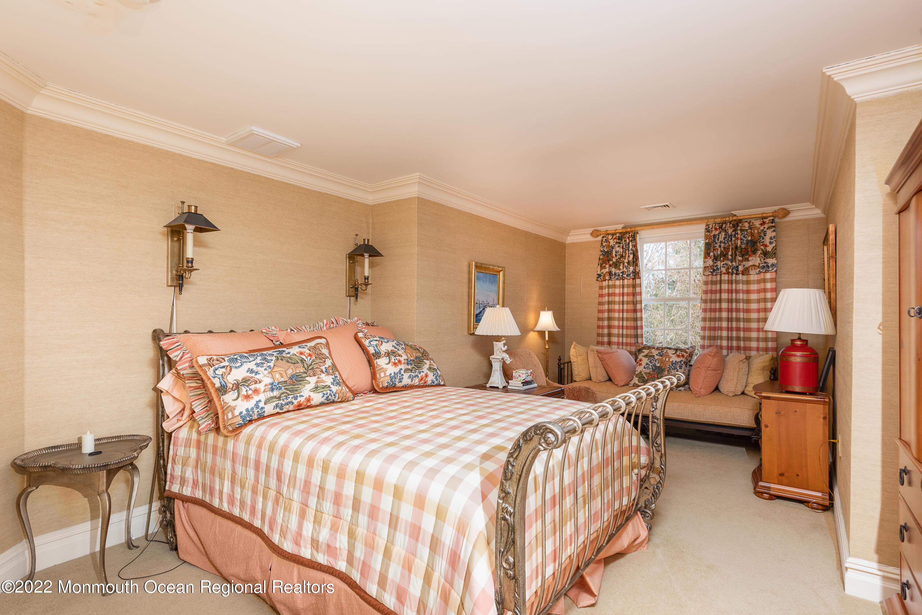 24 Conover Lane Rumson, NJ 07760 - Photo 28 of 39 a bed room with a bed and a chair